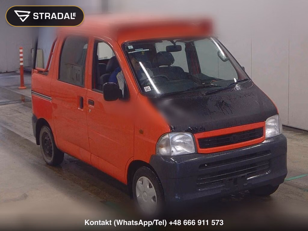 DAIHATSU HIJET CARGO 4D 4WD DECK VAN 2001, aukcja z Japonii, zdjęcie 1