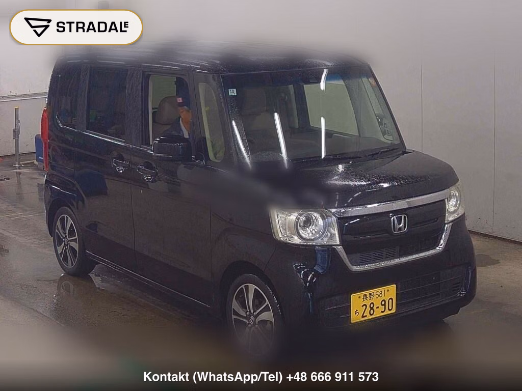 HONDA N-BOX 4WD G・L HONDA SENSING 2019, aukcja z Japonii, zdjęcie 1