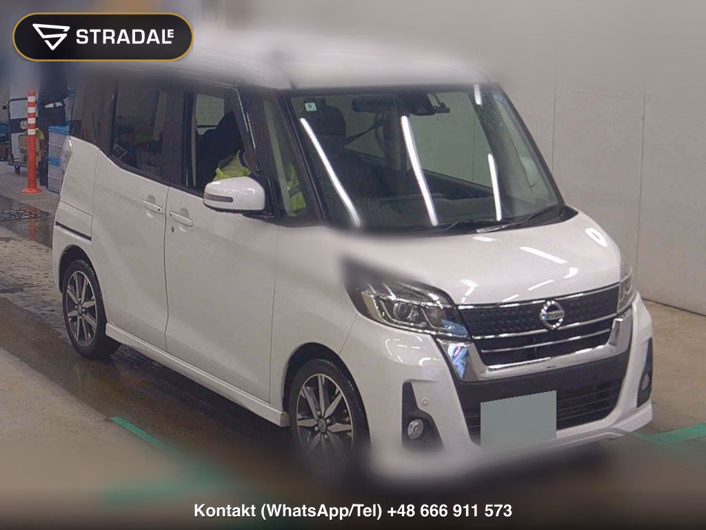 NISSAN DAYZ ROOX 4WD HIGHWAY STAR G TURBO 2018, aukcja z Japonii, zdjęcie 1