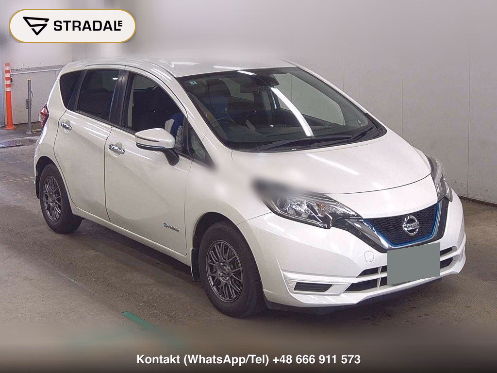 NISSAN NOTE E-POWER X 2017, aukcja z Japonii, zdjęcie 1