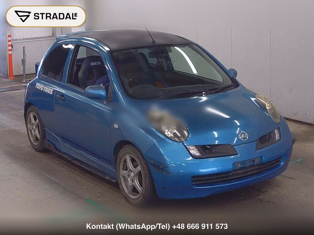 NISSAN MARCH 3D 12SR 2003, aukcja z Japonii, zdjęcie 1