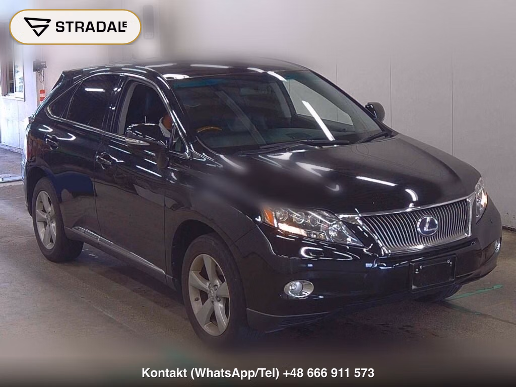LEXUS RX 4WD RX450H VERSION L 2009, aukcja z Japonii, zdjęcie 1