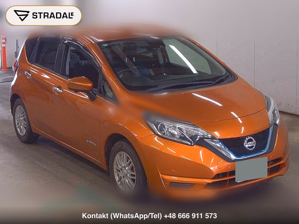 NISSAN NOTE E-POWER X 2016, aukcja z Japonii, zdjęcie 1
