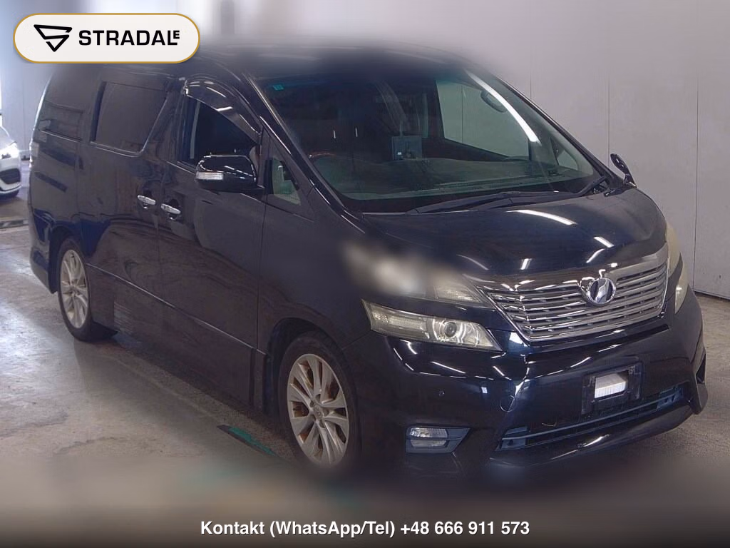 TOYOTA VELLFIRE 2009, aukcja z Japonii, zdjęcie 1