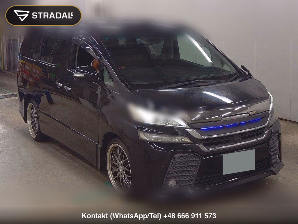 TOYOTA VELLFIRE 2.4Z 2008, aukcja z Japonii, zdjęcie 1