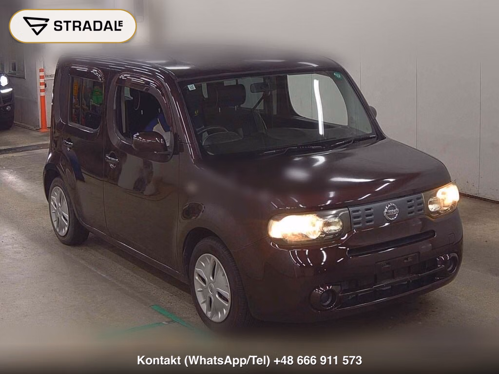 NISSAN CUBE 15X INDIGO + PLASMA 2011, aukcja z Japonii, zdjęcie 1