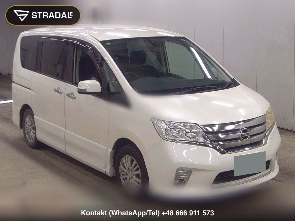 NISSAN SERENA 5D HIGHWAY STAR V SELECTION 2011, aukcja z Japonii, zdjęcie 1