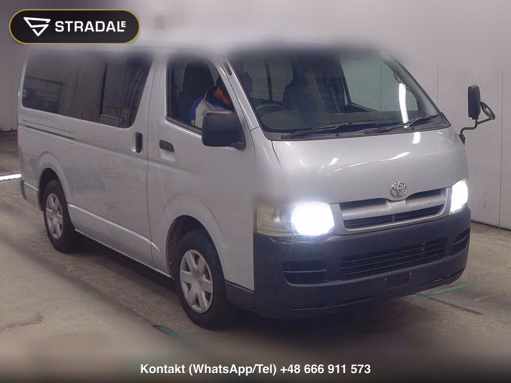 TOYOTA HIACE VAN 5D DX 2007, aukcja z Japonii, zdjęcie 1
