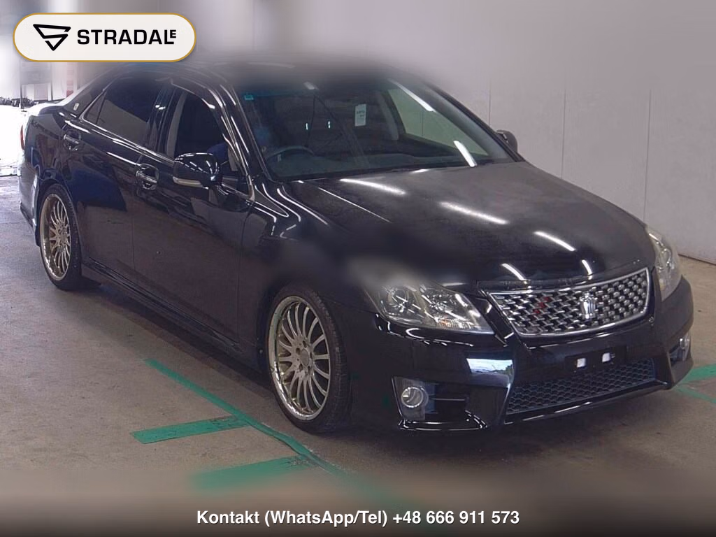 TOYOTA CROWN 4D ATHLETE 2012, aukcja z Japonii, zdjęcie 1