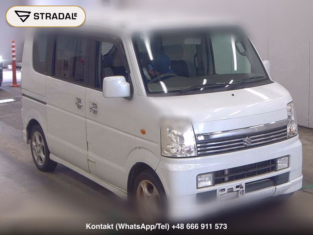 SUZUKI EVERY WAGON 4WD PZ TURBO 2007, aukcja z Japonii, zdjęcie 1