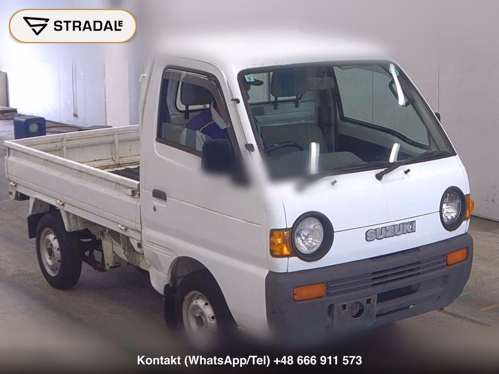 SUZUKI CARRY TRUCK 4WD KU 1996, aukcja z Japonii, zdjęcie 1
