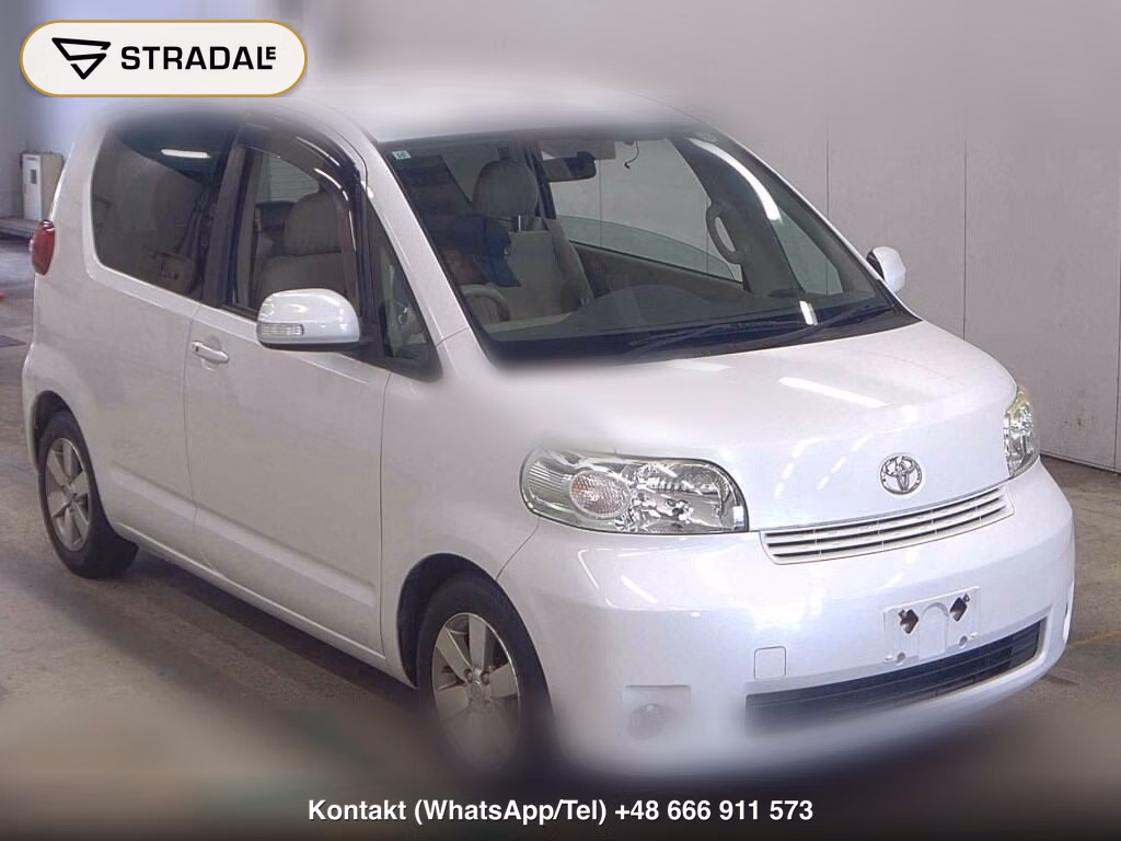 TOYOTA PORTE 3D 150R G PACKAGE 2011, aukcja z Japonii, zdjęcie 1
