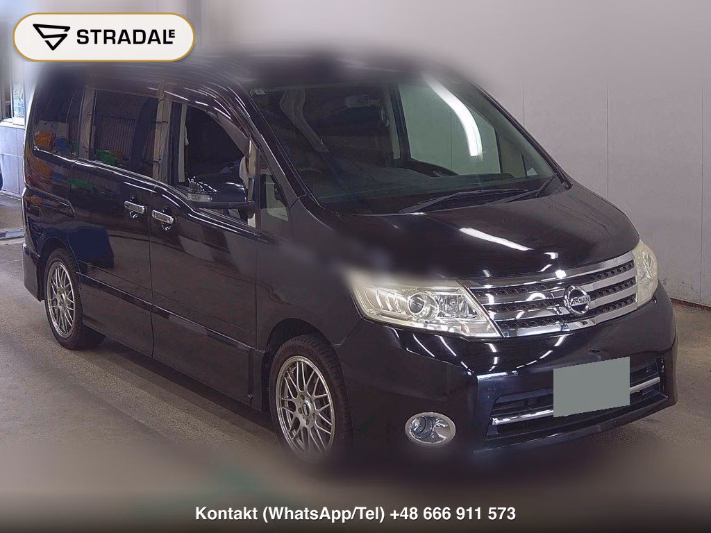 NISSAN SERENA 5D HIGHWAY STAR 2010, aukcja z Japonii, zdjęcie 1