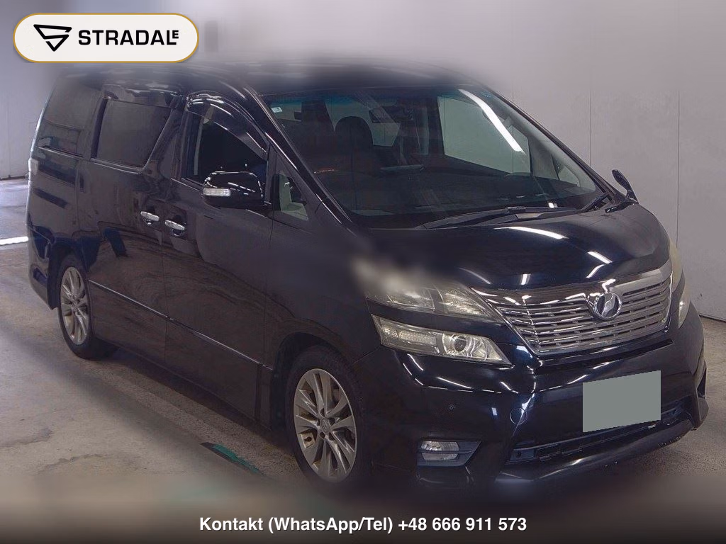 TOYOTA VELLFIRE 2.4Z PLATINUM SELECTION Ⅱ 2011, aukcja z Japonii, zdjęcie 1