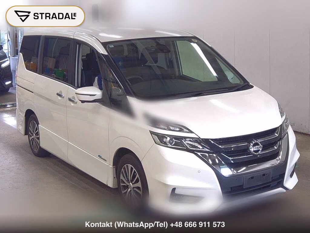 NISSAN SERENA 5D HIGHWAY STAR V SELECTION 2018, aukcja z Japonii, zdjęcie 1