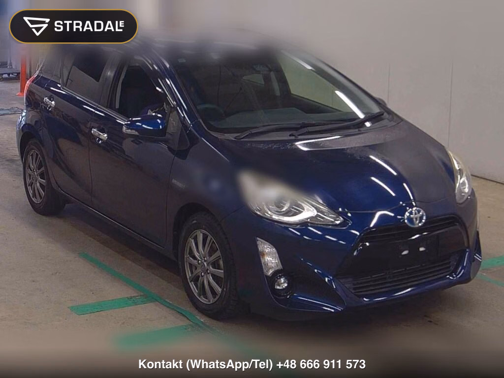 TOYOTA AQUA S STYLE BLACK 2016, aukcja z Japonii, zdjęcie 1