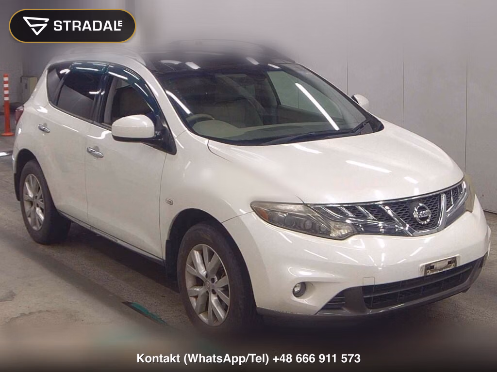 NISSAN MURANO 250XV 2013, aukcja z Japonii, zdjęcie 1