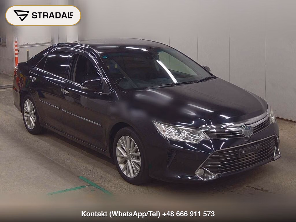 TOYOTA CAMRY 4D HYBRID LEATHER PACKAGE 2015, aukcja z Japonii, zdjęcie 1