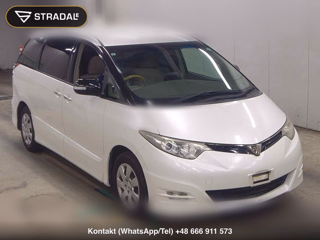 TOYOTA ESTIMA 5D 2.4 AERAS G EDITION 2007, aukcja z Japonii, zdjęcie 1