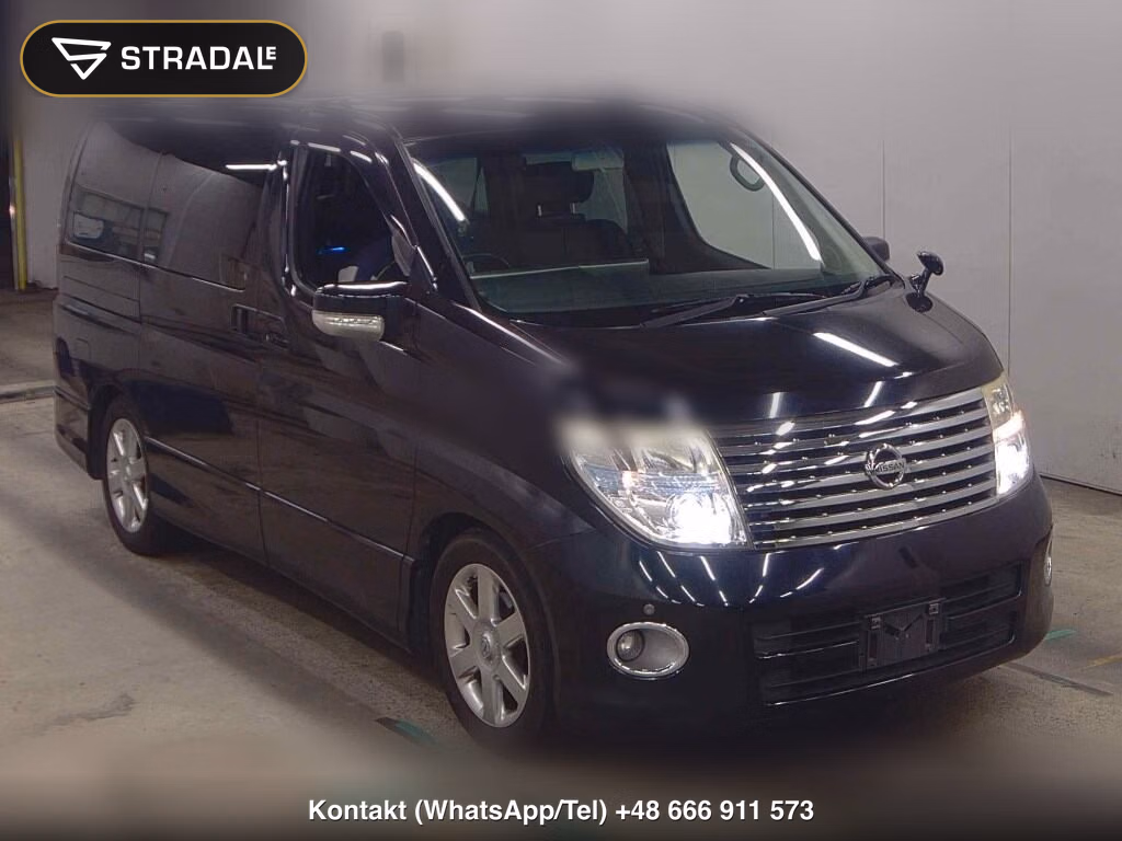 NISSAN ELGRAND 5D HIGHWAY STAR 2007, aukcja z Japonii, zdjęcie 1