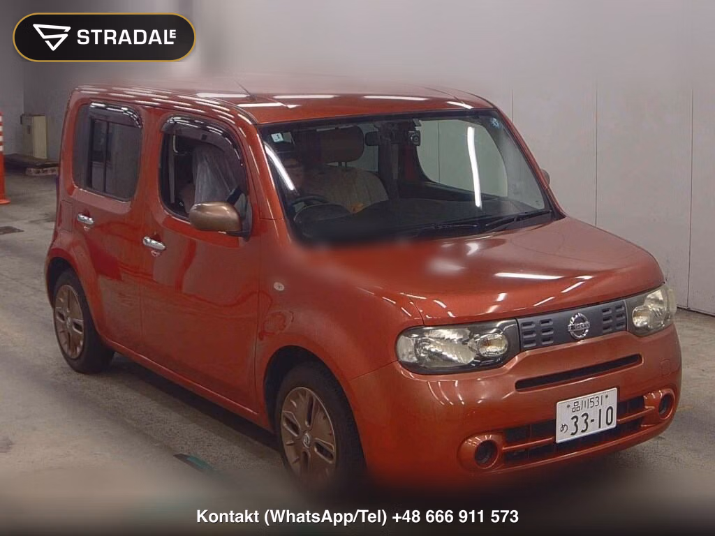 NISSAN CUBE 15X 80TH SPECIAL COLOR LIMITED 2015, aukcja z Japonii, zdjęcie 1