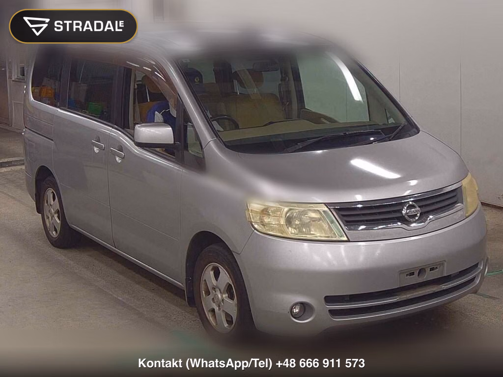 NISSAN SERENA 5D 20G 2005, aukcja z Japonii, zdjęcie 1