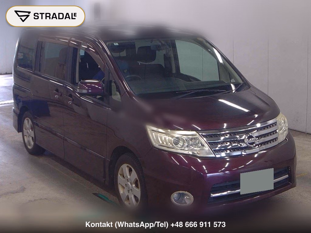 NISSAN SERENA 5D HIGHWAY STAR V SELECTION 2010, aukcja z Japonii, zdjęcie 1