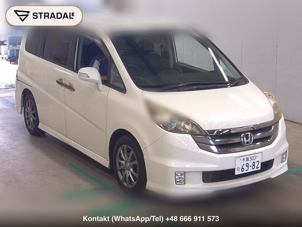 HONDA STEPWAGON 5D SPADA S Z HDD NAVI PACKAGE 2008, aukcja z Japonii, zdjęcie 1