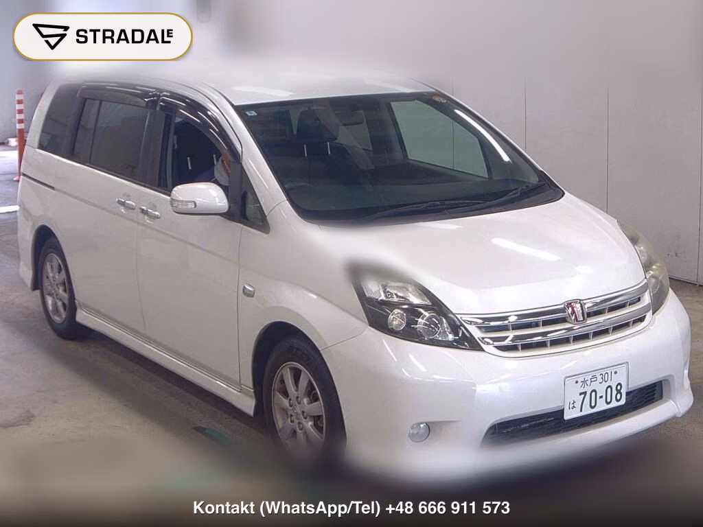 TOYOTA ISIS PLATANA LIMITED 2010, aukcja z Japonii, zdjęcie 1