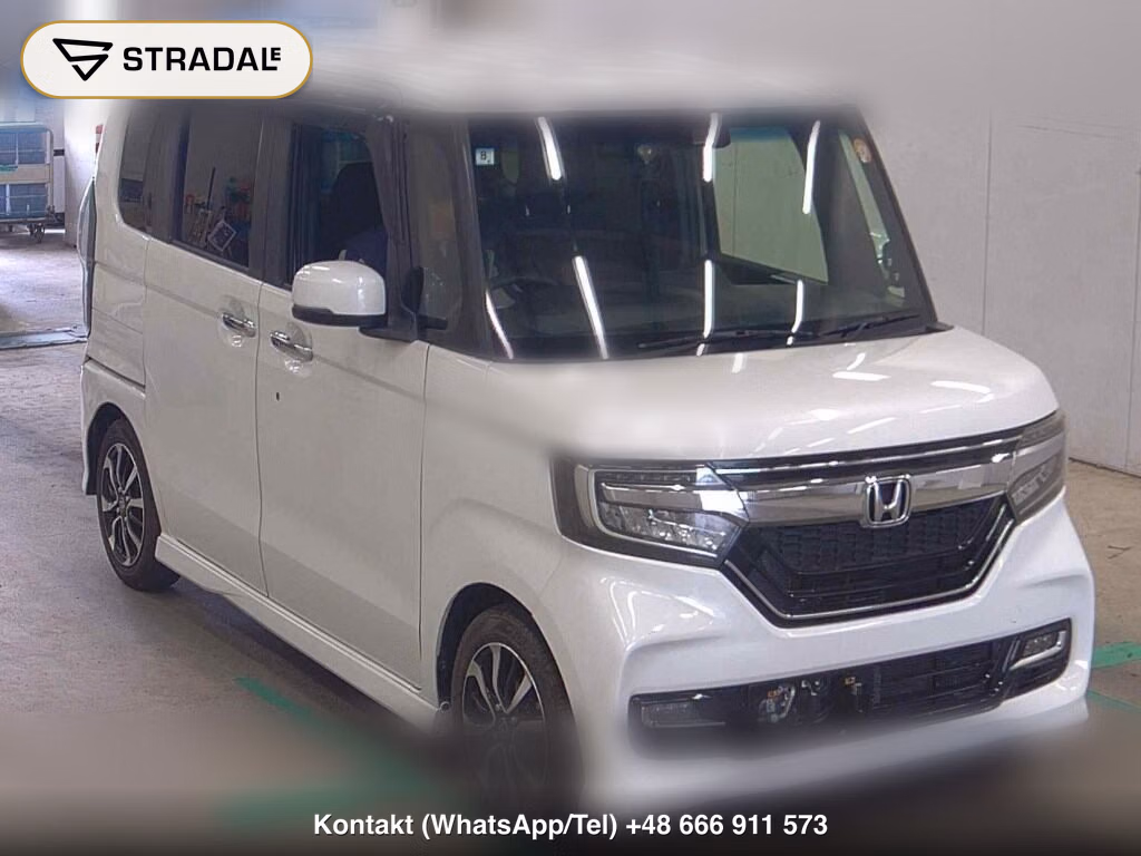 HONDA N-BOX CUSTOM G･L TURBO HONDA SENSING 2020, aukcja z Japonii, zdjęcie 1