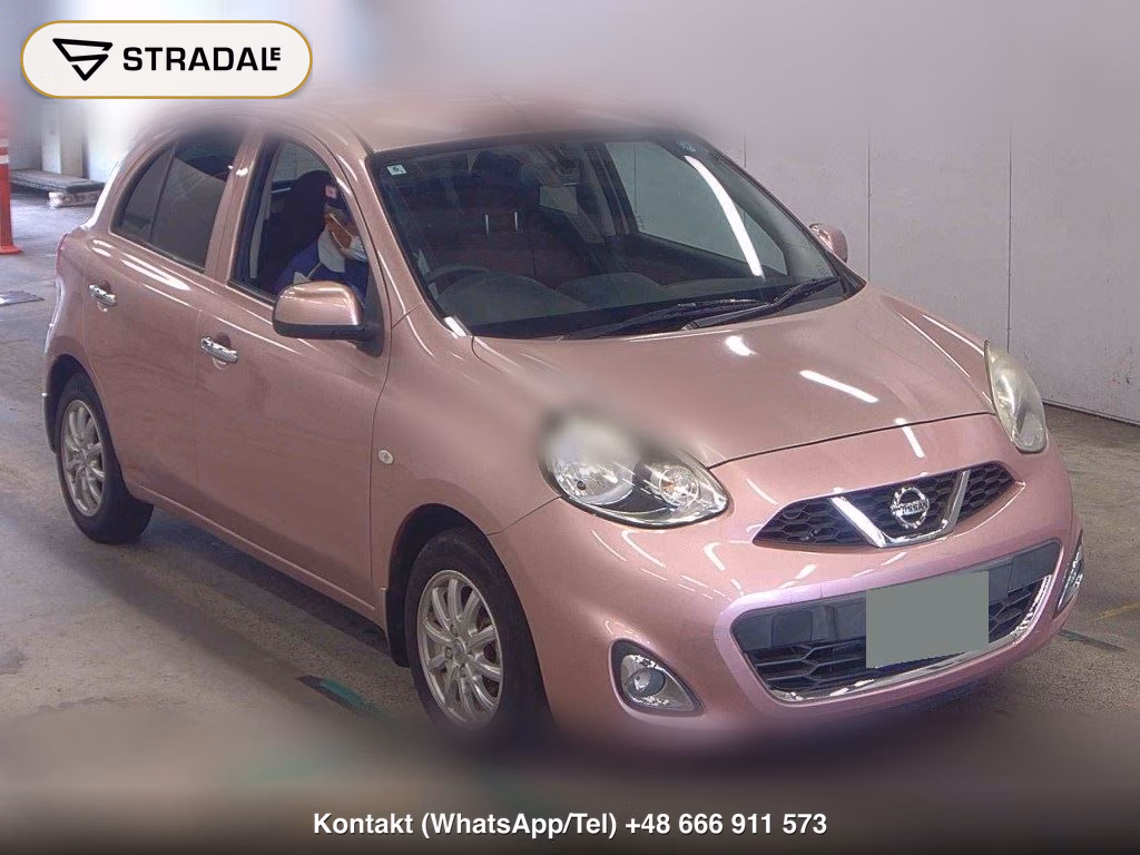 NISSAN MARCH 5D G 2018, aukcja z Japonii, zdjęcie 1