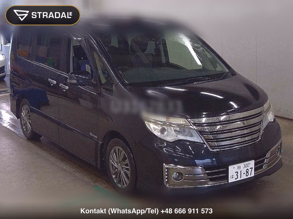 NISSAN SERENA 5D RIDER BLACK LINE S-HYBRID, miniaturka 2