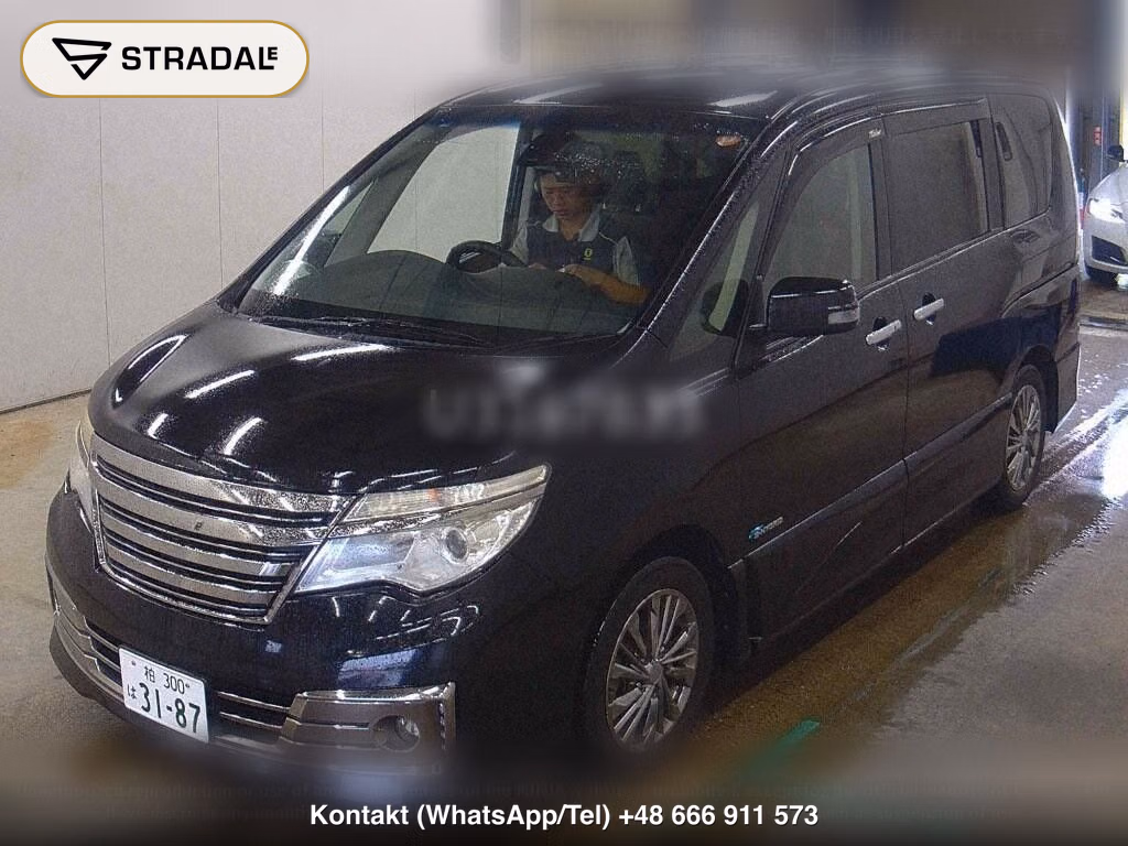 NISSAN SERENA 5D RIDER BLACK LINE S-HYBRID, miniaturka 5