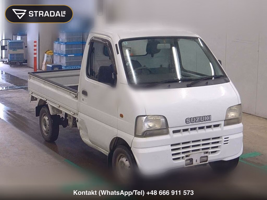 SUZUKI CARRY TRUCK 4WD KU 2001, aukcja z Japonii, zdjęcie 1