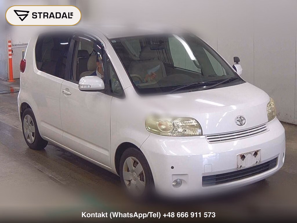 TOYOTA PORTE 3D 130I 2009, aukcja z Japonii, zdjęcie 1