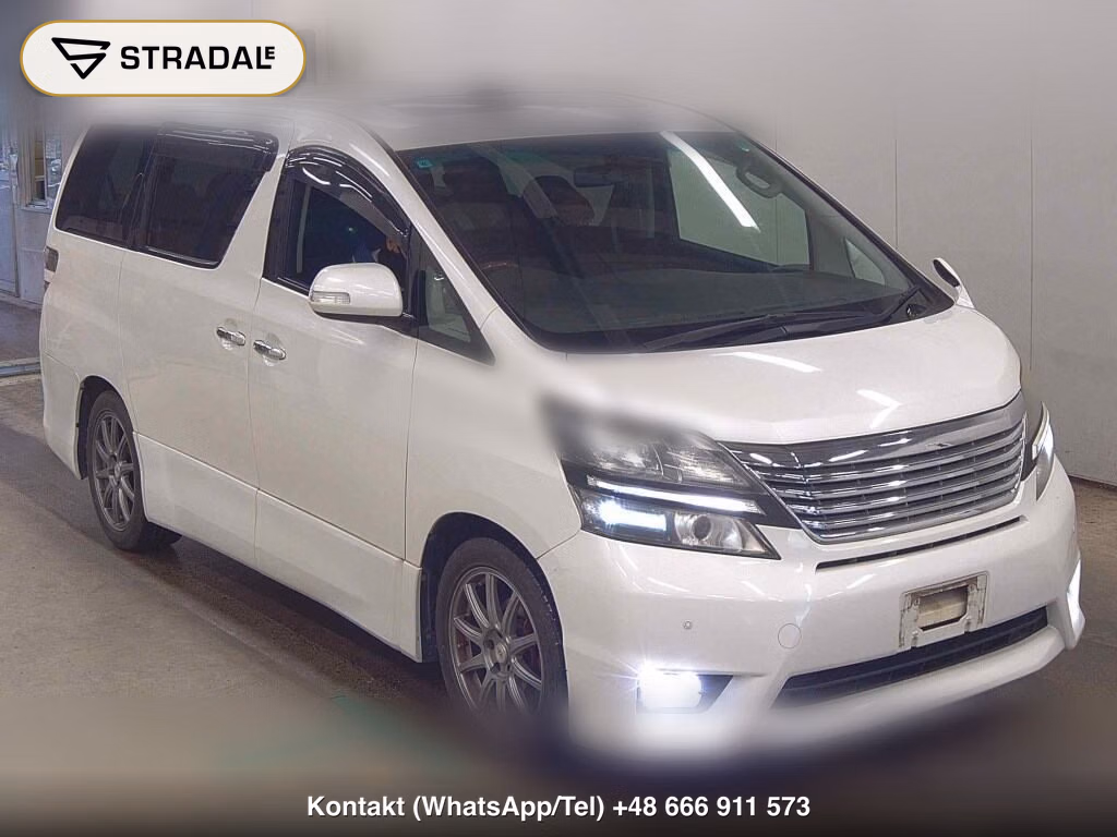 TOYOTA VELLFIRE 2.4Z PLATINUM SELECTION 2010, aukcja z Japonii, zdjęcie 1