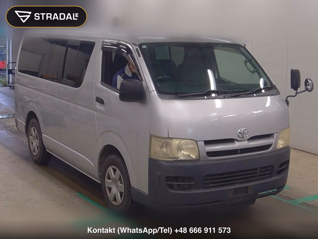 TOYOTA HIACE VAN 4D DX 2007, aukcja z Japonii, zdjęcie 1