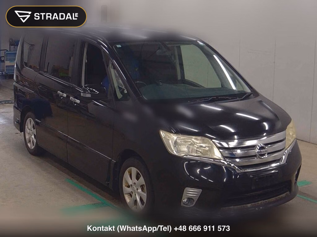 NISSAN SERENA 5D HIGHWAY STAR V SELECTION 2012, aukcja z Japonii, zdjęcie 1