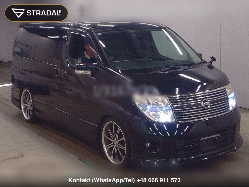 NISSAN ELGRAND 5D 250 HIGHWAY STAR BLACK LEATHER NAVI EDIT, miniaturka 2
