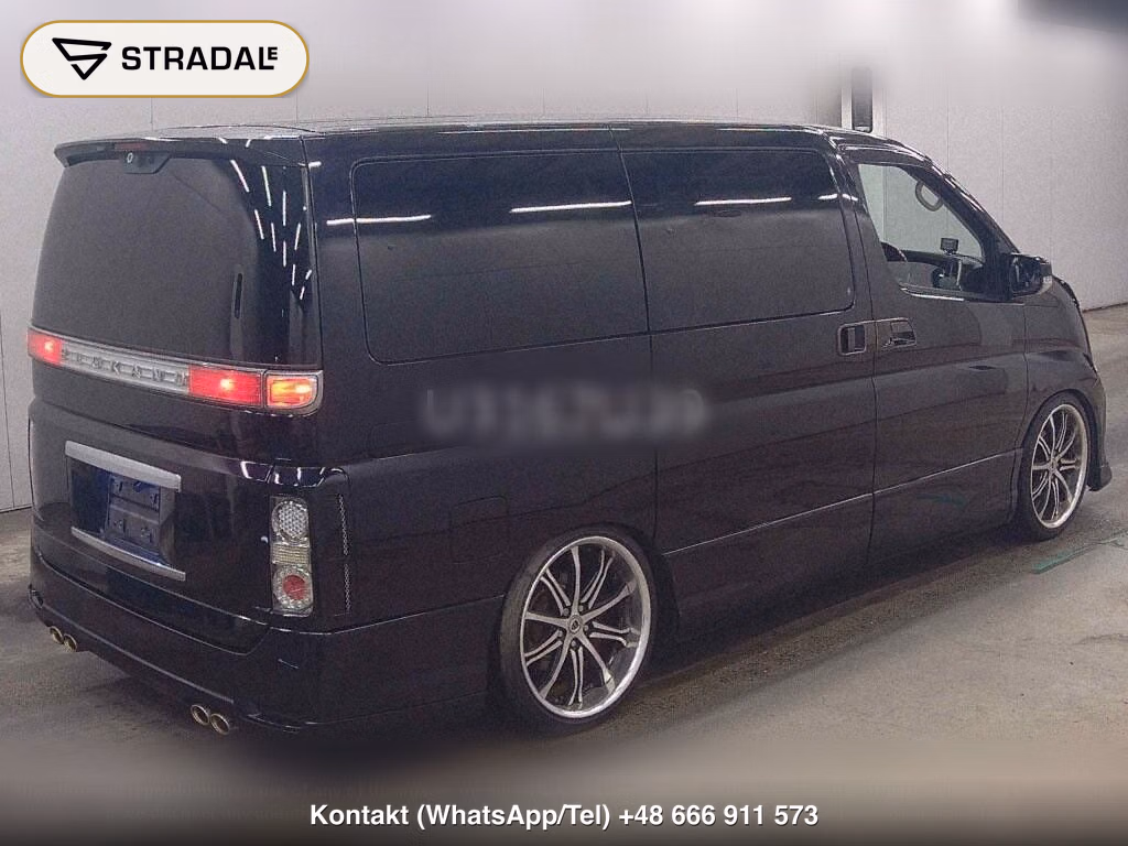 NISSAN ELGRAND 5D 250 HIGHWAY STAR BLACK LEATHER NAVI EDIT, miniaturka 6