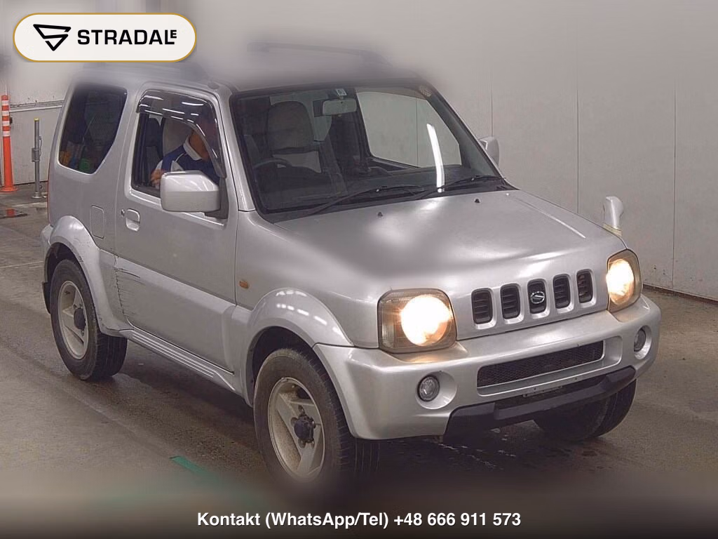 SUZUKI JIMNY SIERRA 4WD BASE GRADE 2002, aukcja z Japonii, zdjęcie 1
