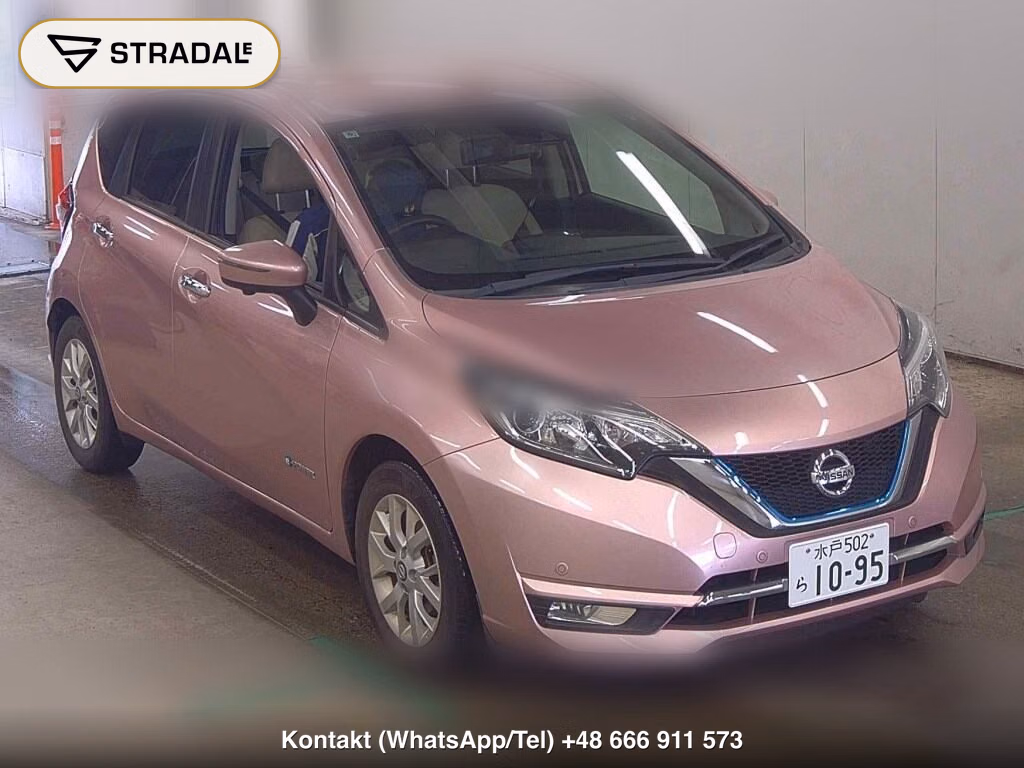 NISSAN NOTE E-POWER MEDALIST 2018, aukcja z Japonii, zdjęcie 1