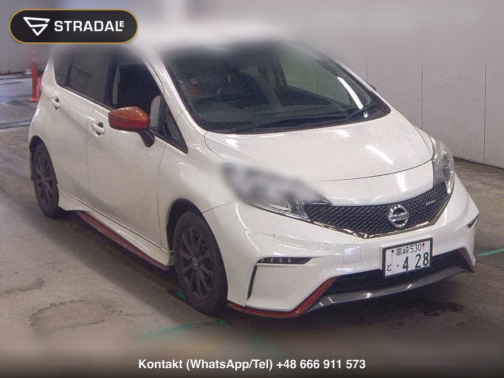 NISSAN NOTE NISMO 2015, aukcja z Japonii, zdjęcie 1
