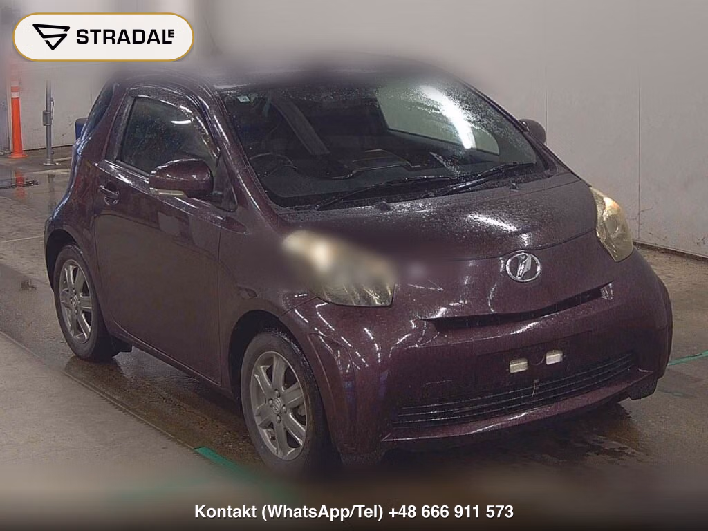 TOYOTA IQ 130G LEATHER PACKAGE PLUS 2010, aukcja z Japonii, zdjęcie 1