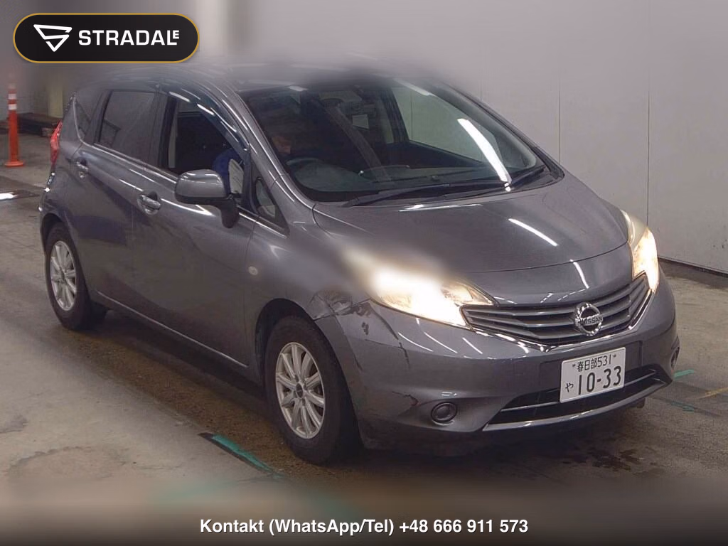 NISSAN NOTE X DIG-S 2012, aukcja z Japonii, zdjęcie 1