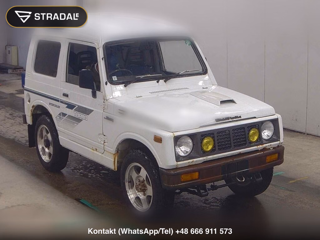 SUZUKI JIMNY 3D 4WD INTER COOLER TURBO 1988, aukcja z Japonii, zdjęcie 1