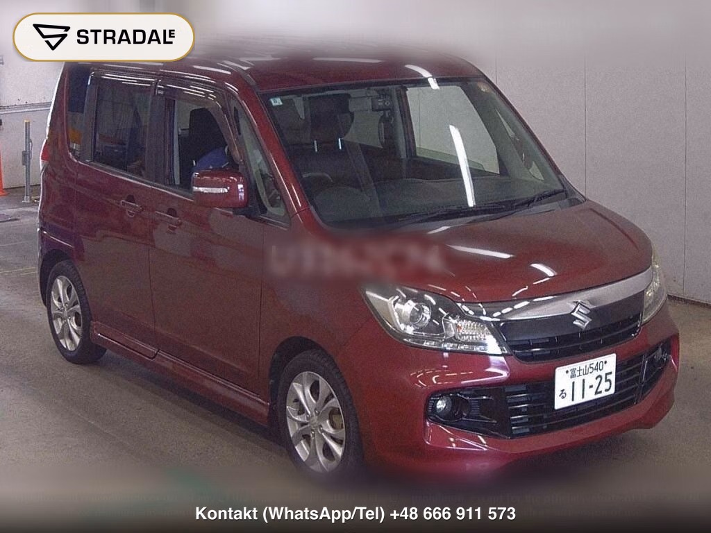 SUZUKI SOLIO BANDIT 4WD BASE GRADE 2012, aukcja z Japonii, zdjęcie 1