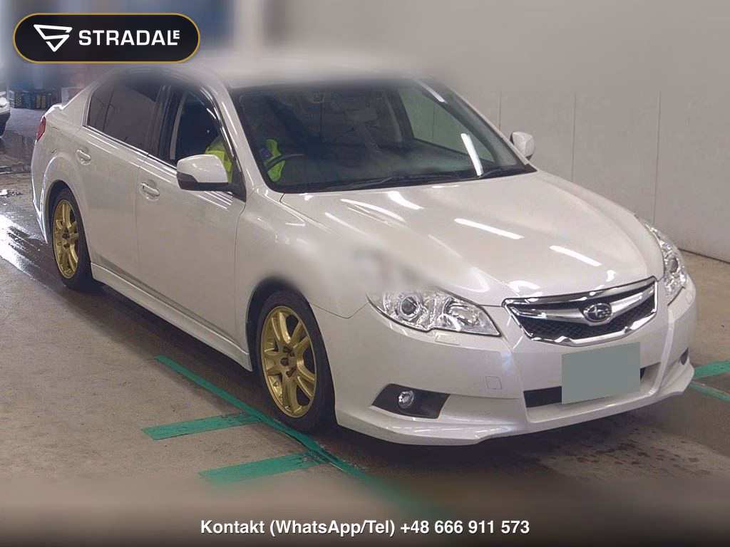 SUBARU LEGACY B4 4D 4WD 2.5I EYESIGHT 2011, aukcja z Japonii, zdjęcie 1