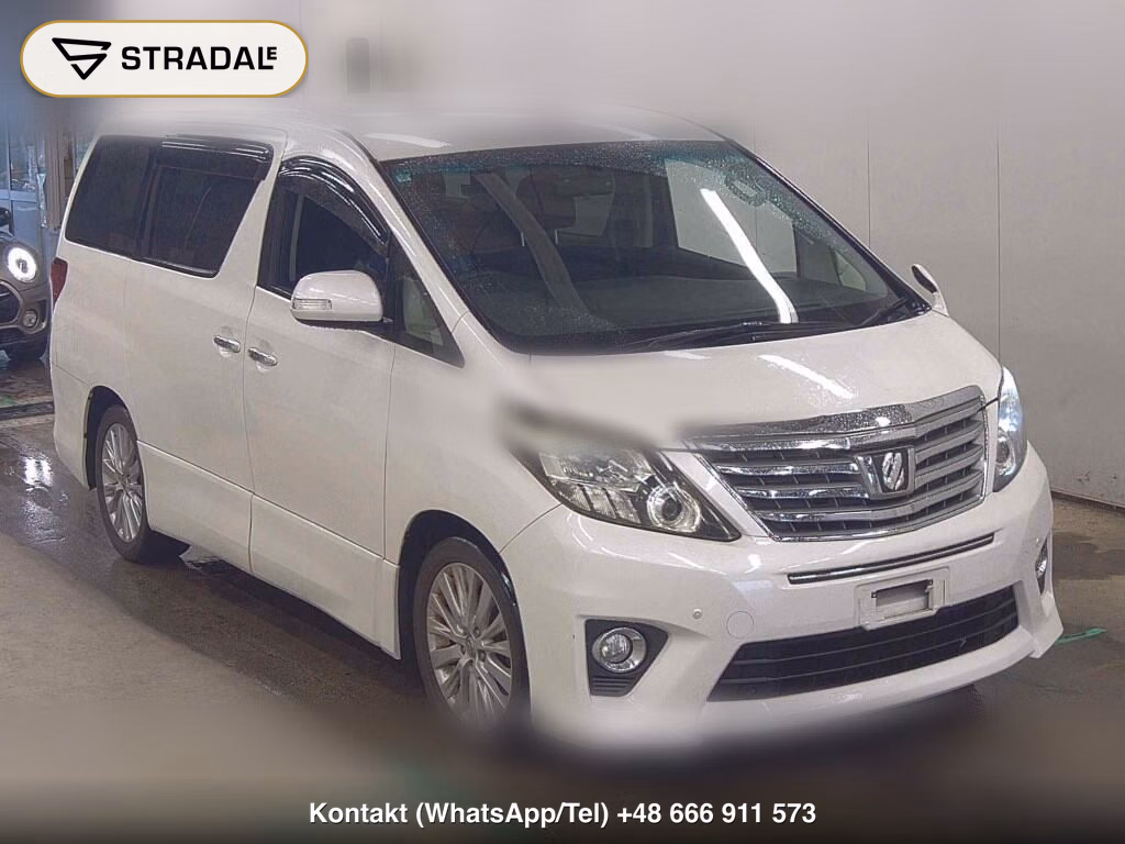 TOYOTA ALPHARD 240S 2014, aukcja z Japonii, zdjęcie 1