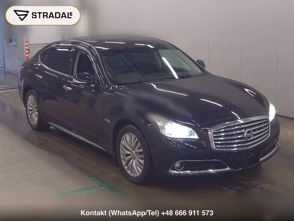 NISSAN CIMA 4D HYBRID VIP G 2018, aukcja z Japonii, zdjęcie 1